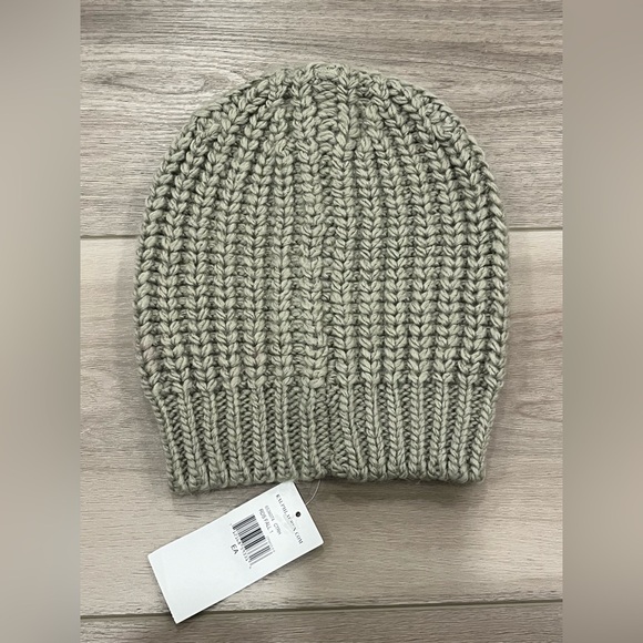 Ralph Lauren Denim & Supply Gray Sweater Knit Beanie Skull Cap One Size - Picture 3 of 4